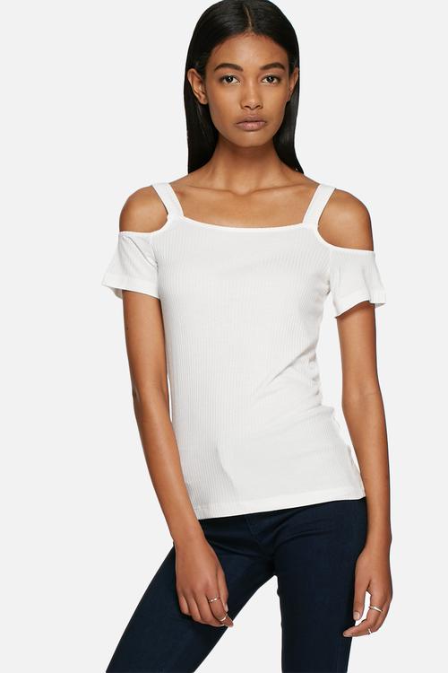 Ripena cold shoulder top