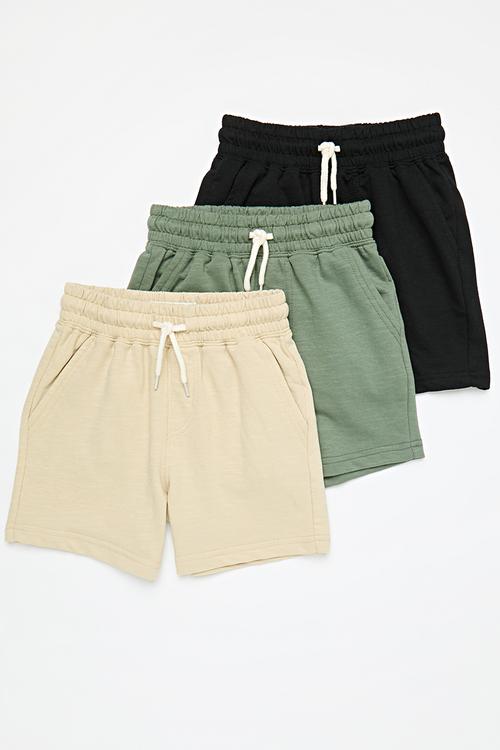 3 Pk Henry Slouch Short - multi
