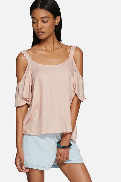 Silius cold-shoulder top