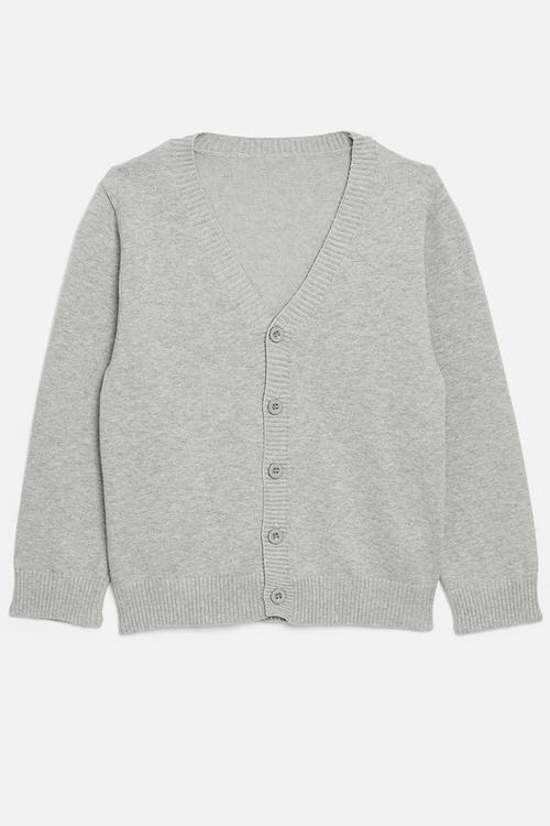 Button down cardigan - grey