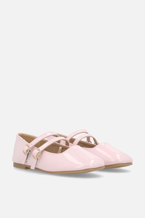 Olivia Ballet Flat - Pink Patent/Square Toe