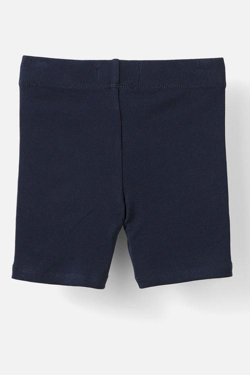 Hailey bike short - squid ink rib