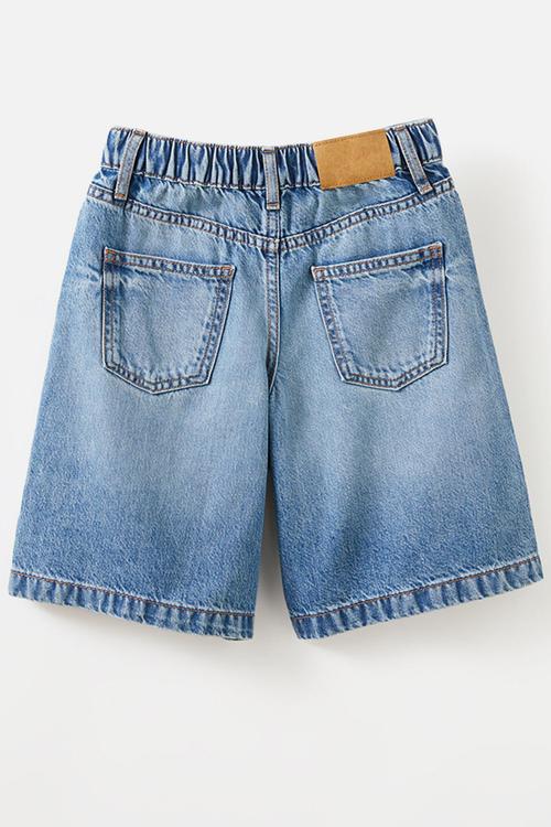 Jayden Denim Jort - Blue Haven Mid Blue