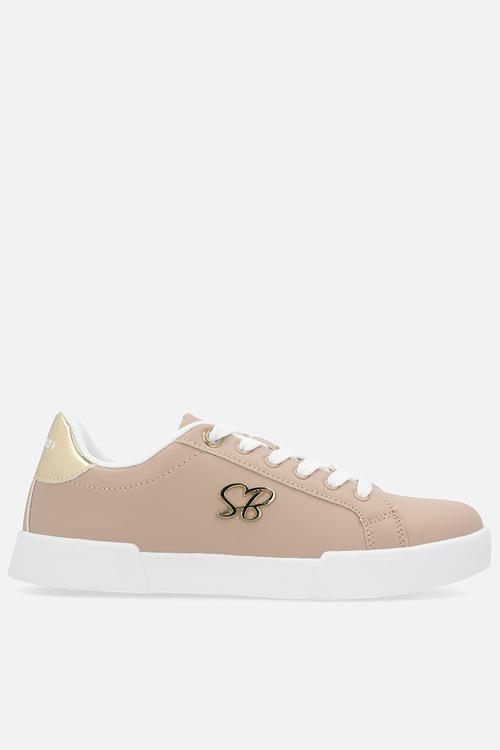 Arrival branded sneaker - taupe
