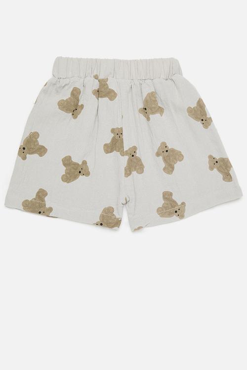 Printed shorts - grey