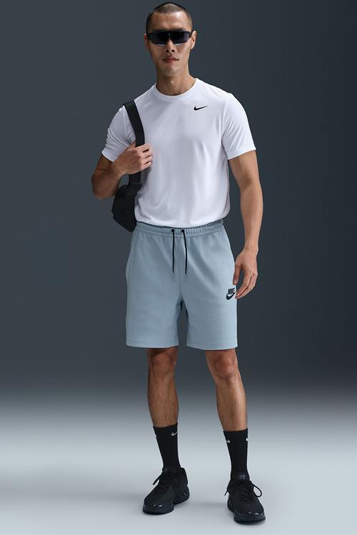 NSW Tech Fleece Short - Lt Tar Blue /Blk