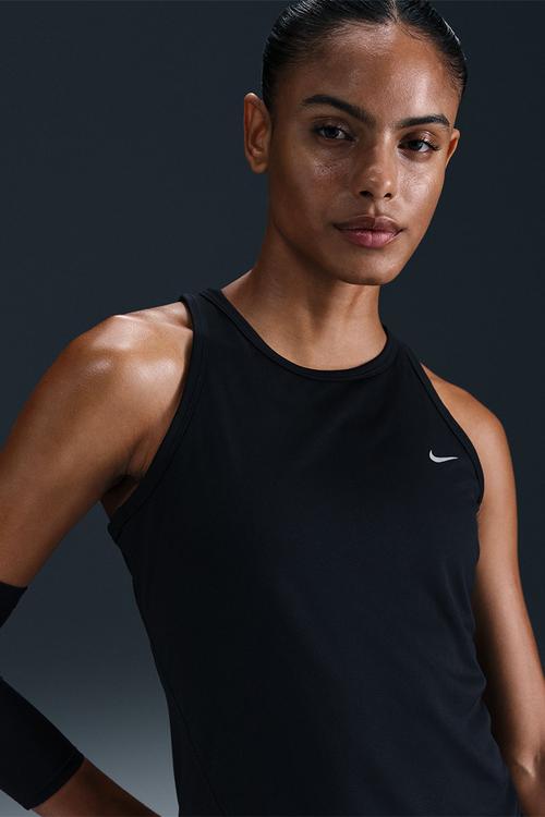 Nike Womens Tempo Tank - Black/Reflective Silver