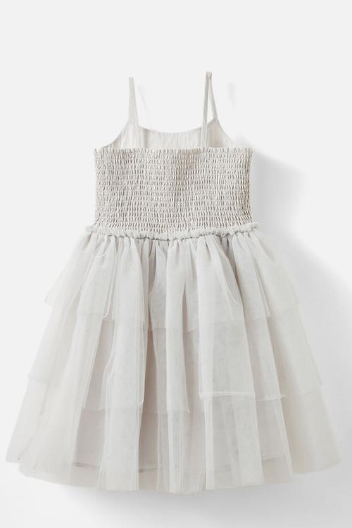 Isabella dress up dress - winter grey/stars