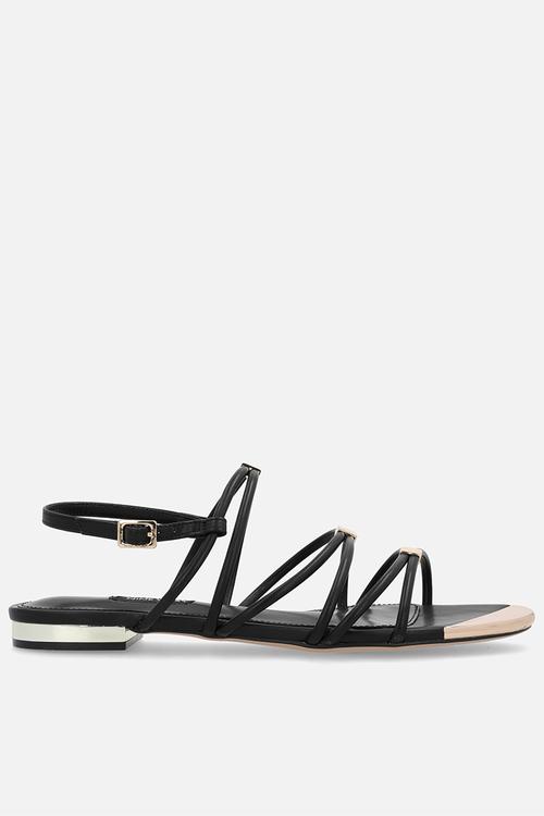 Marcela Ankle strap -Black