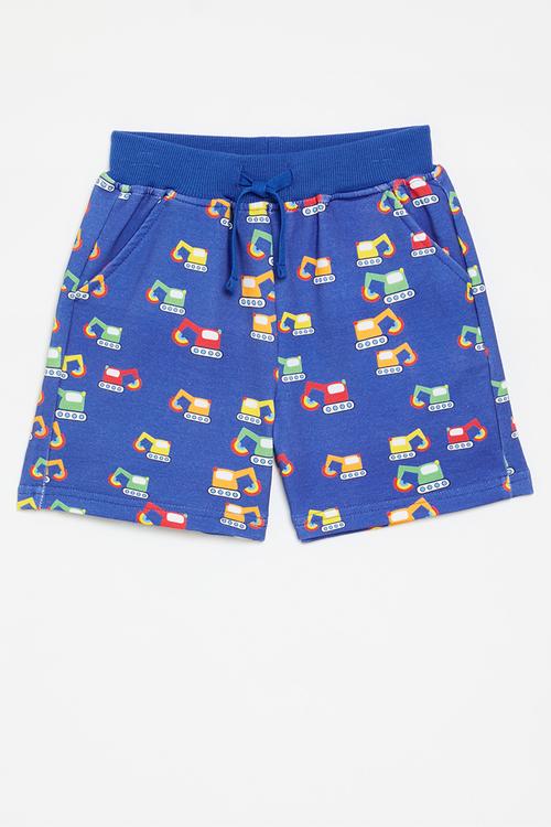 Drawstring shorts - blue