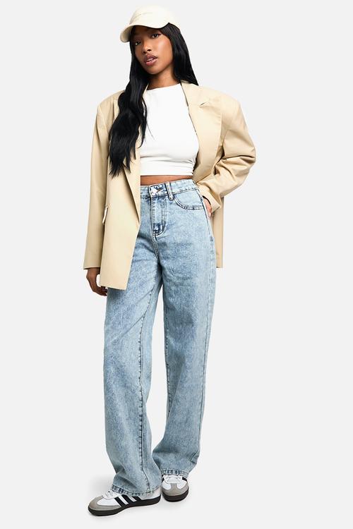 Basics boyfriend jeans - blue