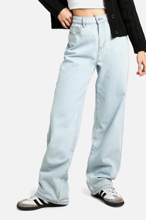 Boohoo basics boyfriend jeans - blue