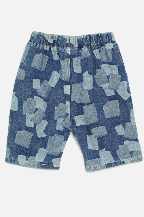 Denim shorts - blue