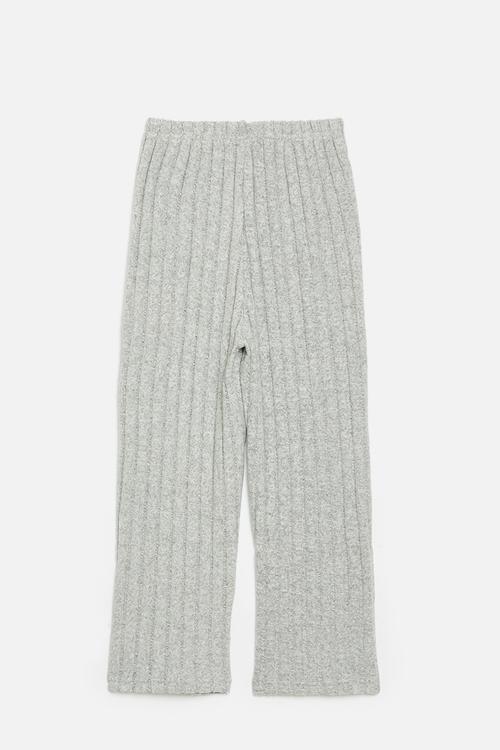 Wide leg pants - grey