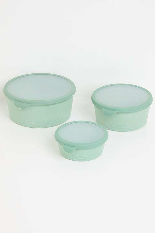 STORAGE BOX SET 3PCS - Green