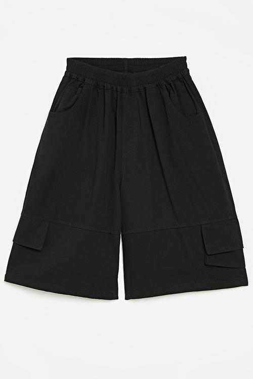 Cargo shorts - black