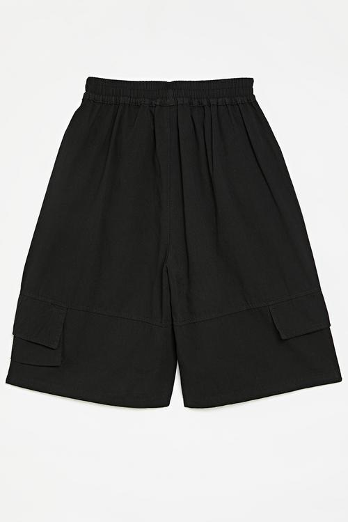 Cargo shorts - black