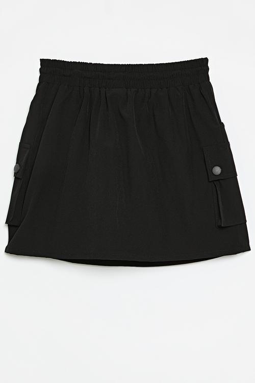 Utility skirt-black