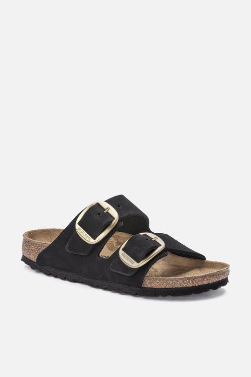 Arizona big buckle nubuck - black