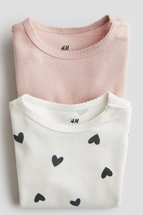 2-Pack long-sleeved bodysuits - multi