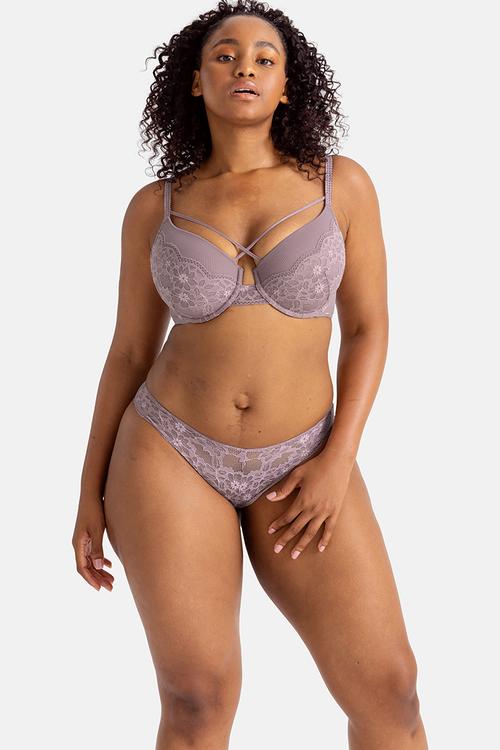 Plus Ellie brief - purple