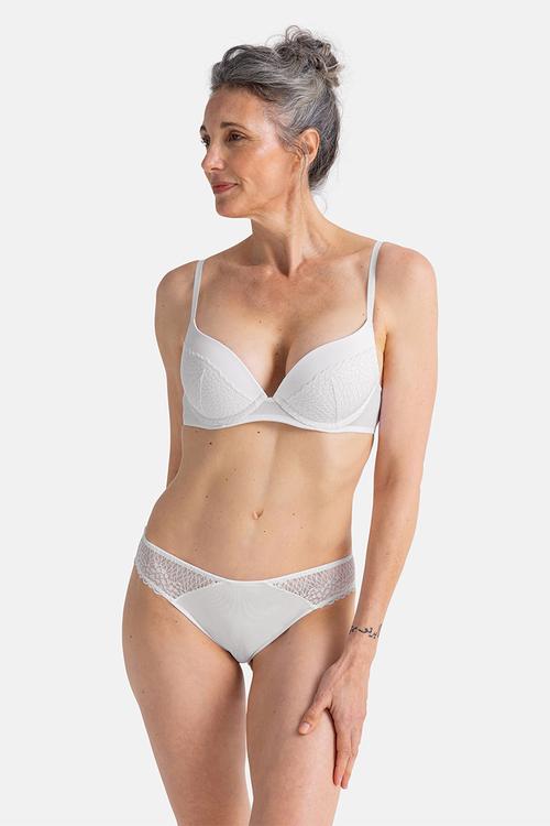 2 pack Amora brief - white/lavender