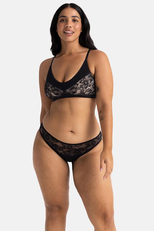 Plus Jazyln bralette - black3
