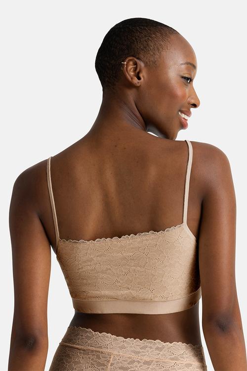 Unifit lace bralette - beige