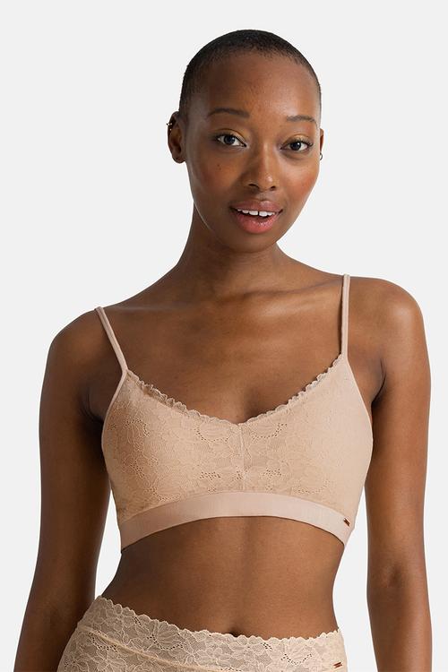 Unifit lace bralette - beige