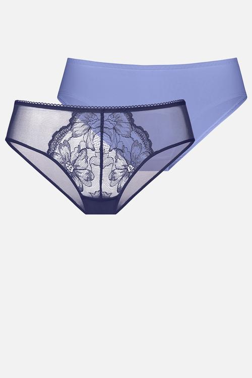2 pack melanie cheeky hipster - ink/lilac