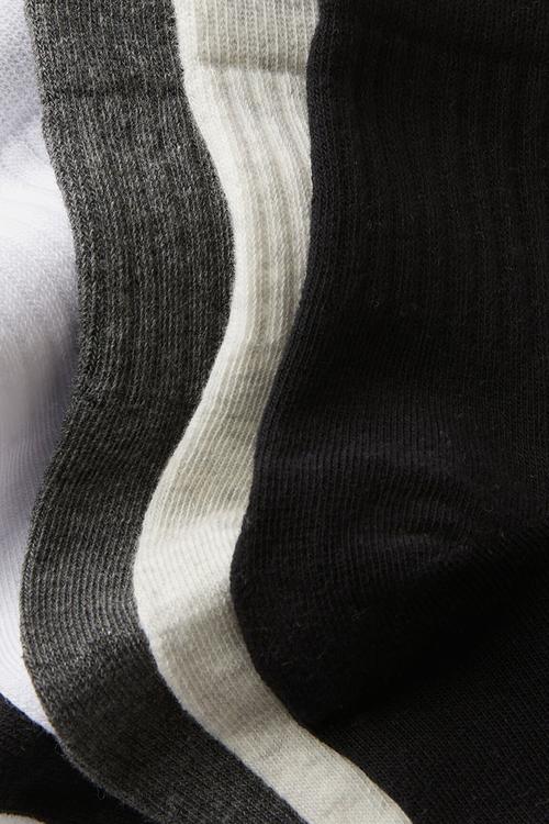 5 Pack Quarter Crew Sock - Multi 