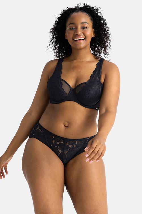 Plus Raelynn midi - black
