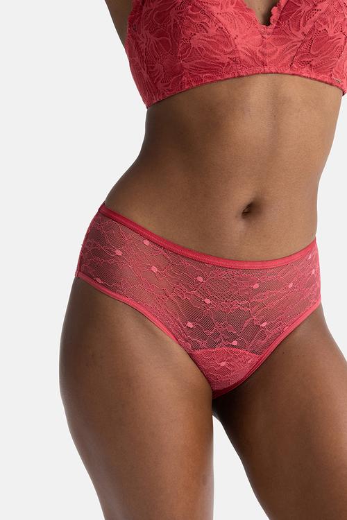 Vada eco-moon lace - red