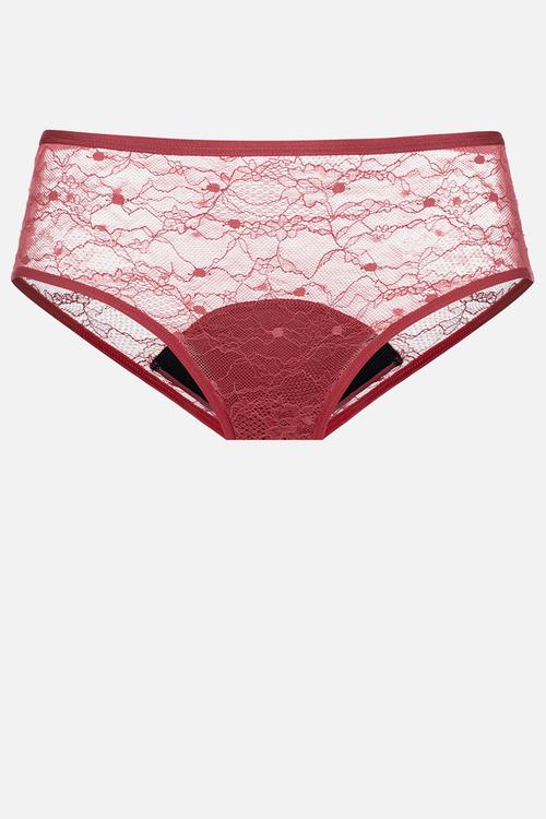 Plus Vada/eco-moon lace - red