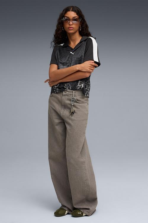T7 Leo Luxe Relaxed Football Jersey - Black