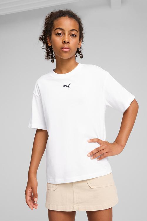 Ess Boxy Tee G-Puma White