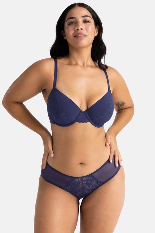 Plus 2 pack Melanie demi - ink/lilac