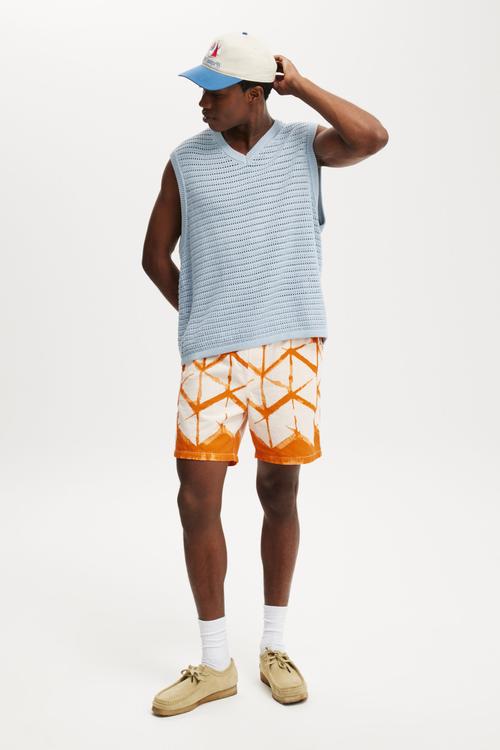 Summer Knit Vest - Light Blue