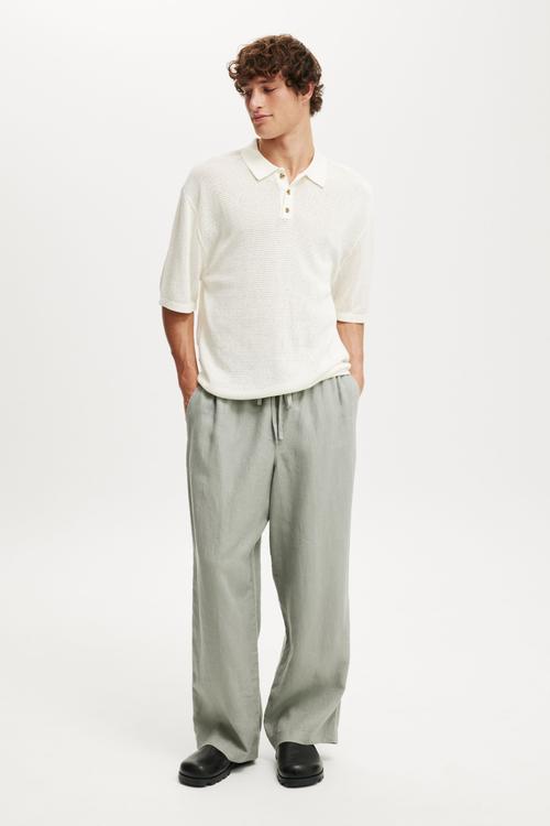 Knitted Polo - Off White