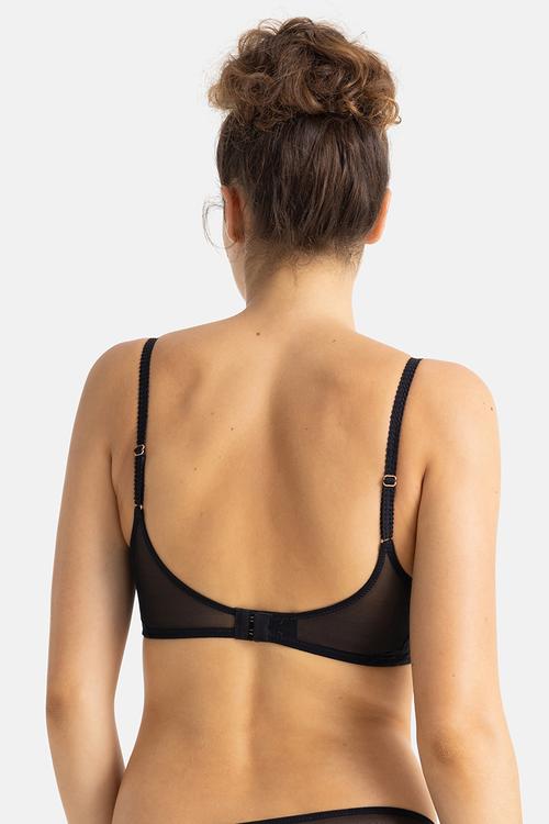 Raelynn soft bra - black