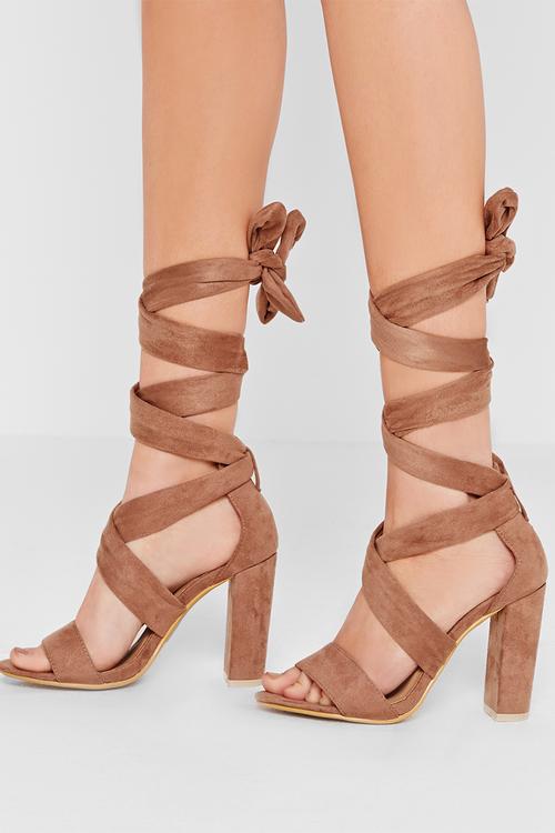 Thick Strap Block Heel