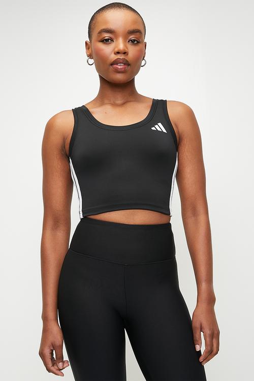 We 3S Crop Tank - Black