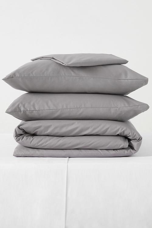 Polycotton bedding pack - grey