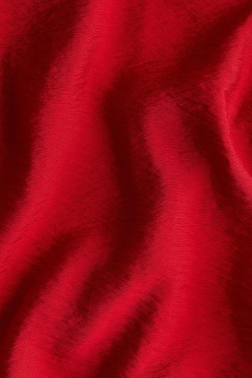 A-line dress - red