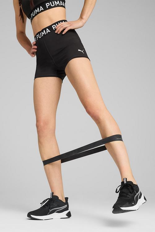 W Puma Strong Short Tight Hw 3" - Black