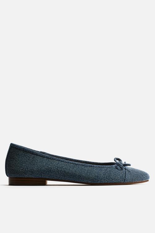 Ballet pumps - denim blue 