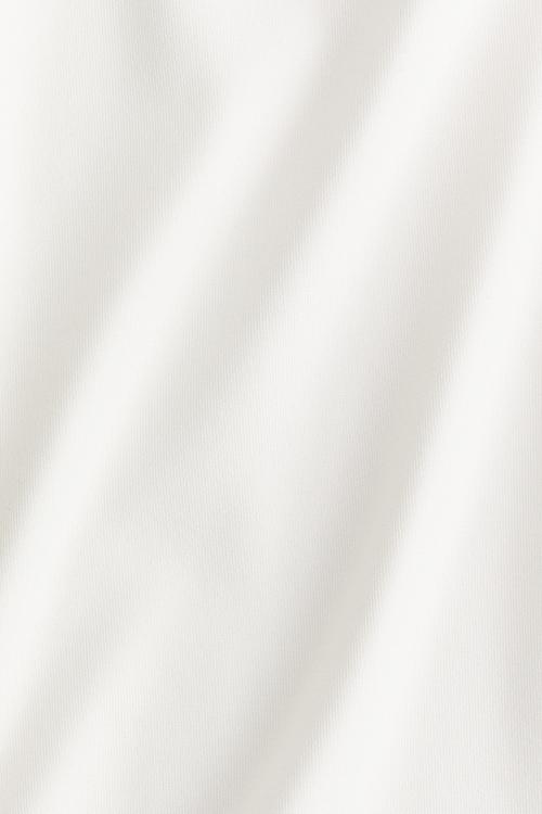 Square-neck top - white