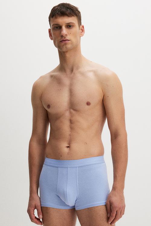 3-Pack short trunks with lycra® - light blue