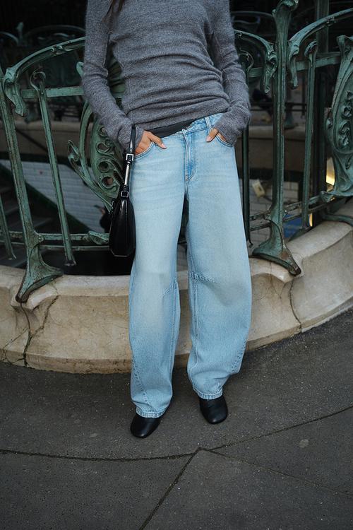 Barrel regular jeans - light denim blue