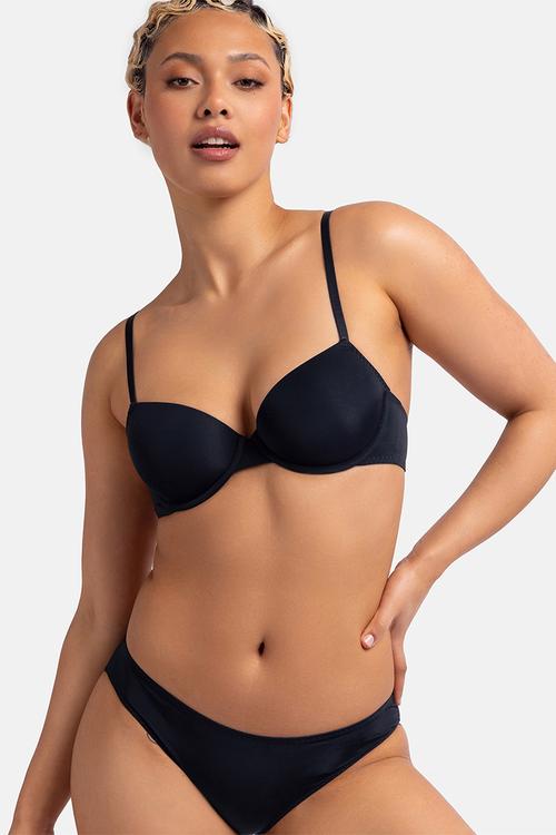 Muriel 2 pack demi - black/grey